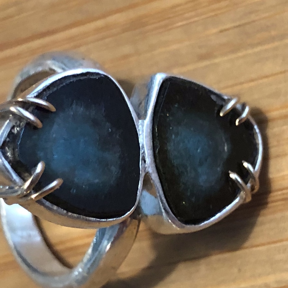GREEN TOURMALINE WITH 14K gold ring